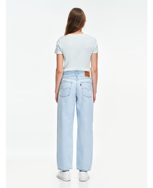 LEVI BAGGY DAD LIGHT INDIGO - Womens-Jeans : Morrisseys - Online Store ...
