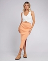 ALL ABOUT EVE BRONTE MIDI SKIRT