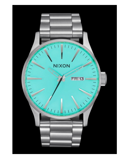 NIXON SENTRY SS SILVER TURQUOISE