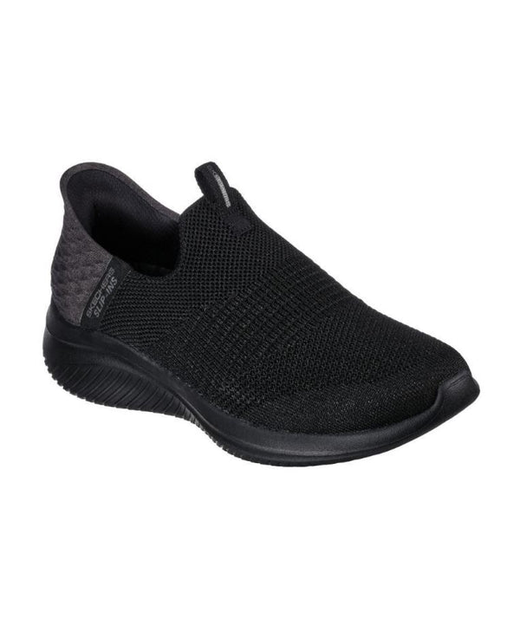 SKECHERS ULTRA FLEX 3.0 SMOOTH STEP BLACK BLACK - Womens-Footwear ...